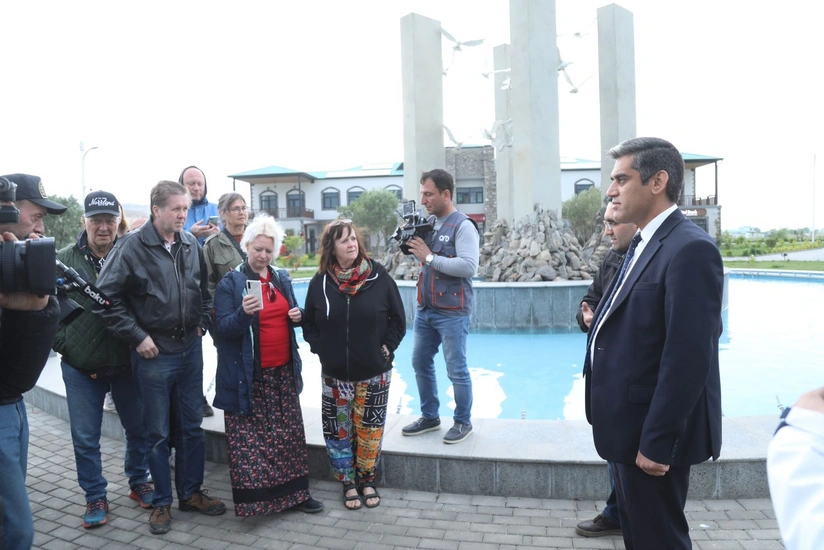 Известные путешественники из Швеции прибыли в Зангилан