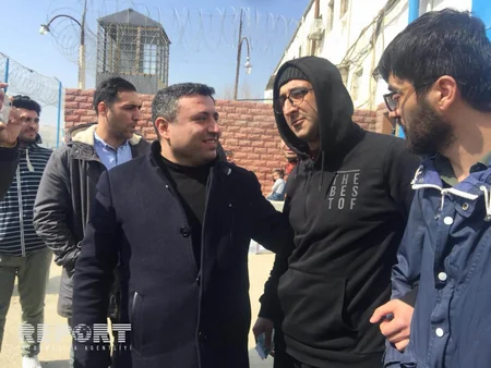 İlkin Rüstəmzadə və Bayram Məmmədov azadlığa buraxılıb - FOTO
