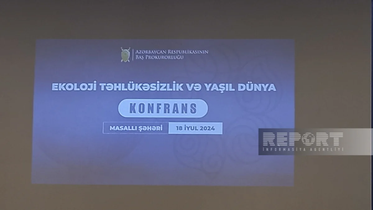 Masallıda “Yaşıl dünya üçün hüquqi yeniliklər” adlı seminar keçirilib