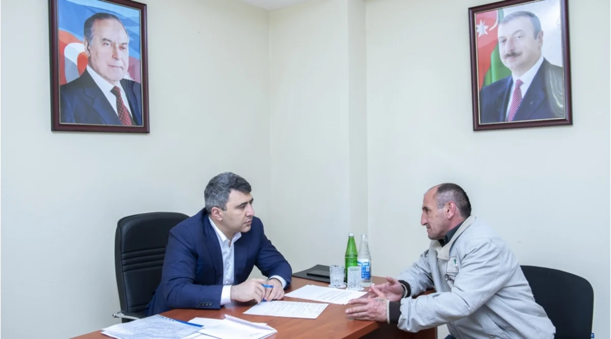 İnam Kərimov Qusarda vətəndaşları qəbul edəcək