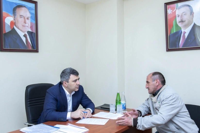 İnam Kərimov Qusarda vətəndaşları qəbul edəcək