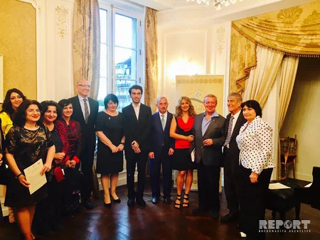 Parisdə Vaqif Səmədoğlunun xatirə gecəsi keçirilib - FOTO - VİDEO