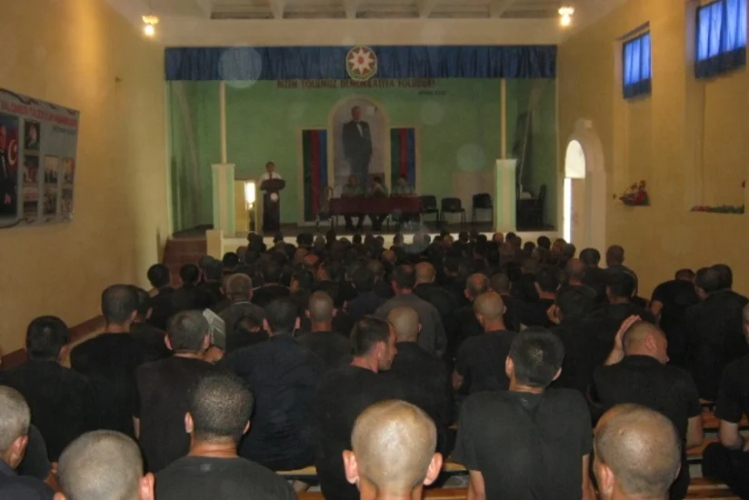 Salyandakı ​5 saylı cəzaçəkmə müəssisəsində dini mövzuda tədbir keçirilib