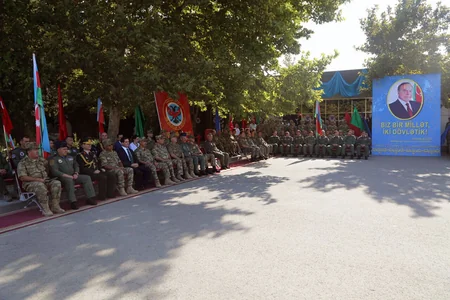 Azerbaijani Defence Minister attends TurAz Qartalı-2017 exercises opening ceremony