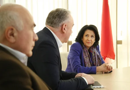 Salome Zurabişvili: “Kvemo Kartli bölgəsində gürcü dilinin tədrisi gücləndirilməlidir”