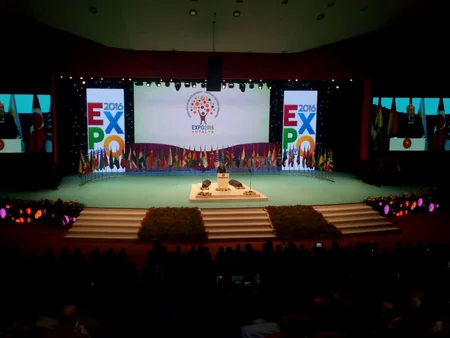 Heydər Əliyev Mərkəzinin dəstəyi ilə Antalya Ekspo 2016da Azərbaycan milli pavilyonu açılıb