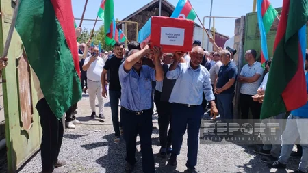 Zərdabda Birinci Qarabağ müharibəsinin şəhidi Zakir İsaqov dəfn edilib – YENİLƏNİB