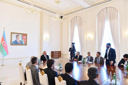 Prezident İlham Əliyev “Qarabağ” klubunun heyətini qəbul edib - ƏLAVƏ OLUNUB