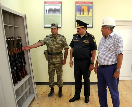 В одной из воинских частей состоялось открытие нового здания караульного помещения