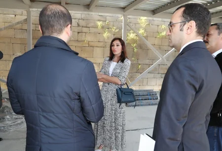 Mehriban Əliyeva: “İçərişəhər” qoruğunda qala divarının heç bir daşına da ziyan vurmaq olmaz və heç zaman vurulmayacaq - VİDEO