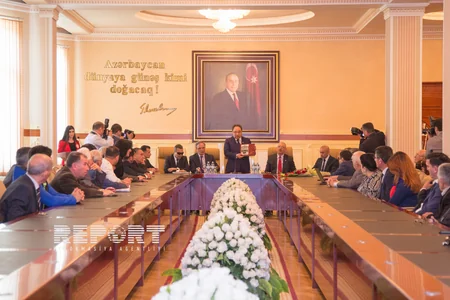 BDU-nun Mətbuat və informasiya şöbəsinin 15 illik yubileyi ilə bağlı tədbir keçirilib