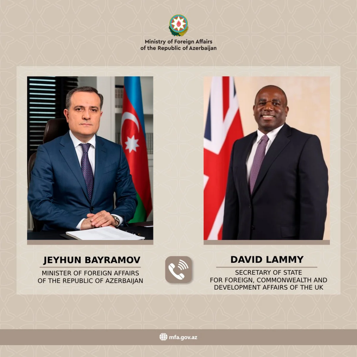 Azerbaijan, UK discuss Baku-Yerevan peace process