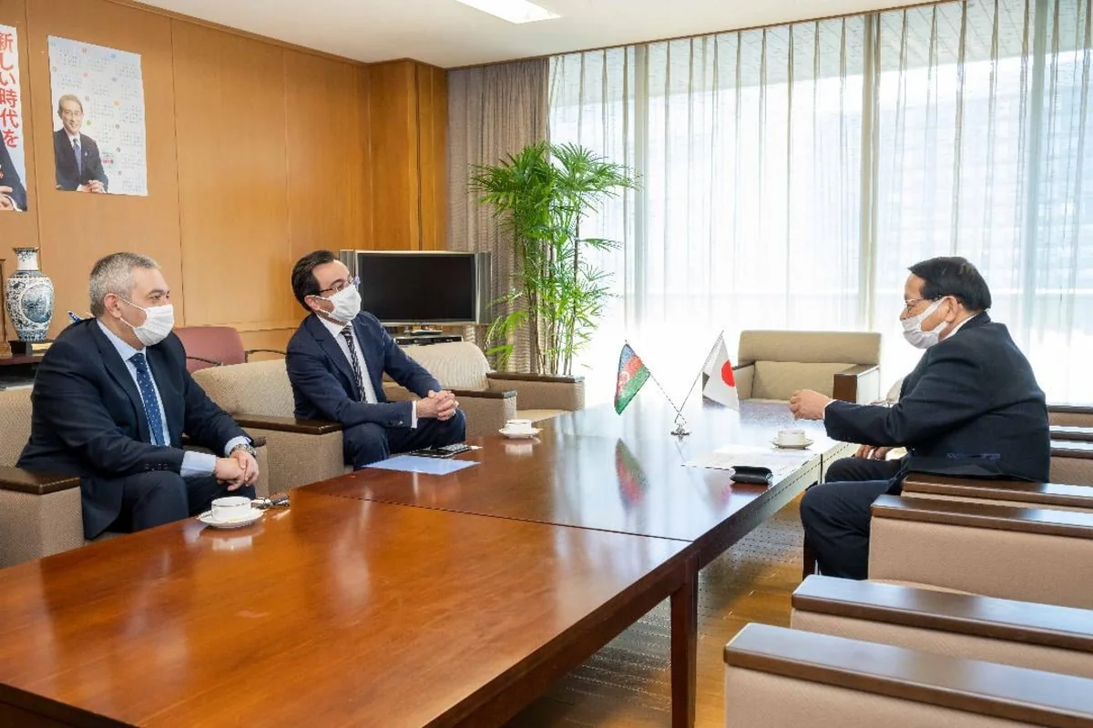 Azərbaycan səfiri Yaponiya parlamentinin Nümayəndələr Palatasının üzvü ilə görüşüb