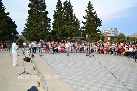 ​Ramazan bayramı münasibəti ilə Lənkəranda bayram şənliyi keçirilib - FOTO