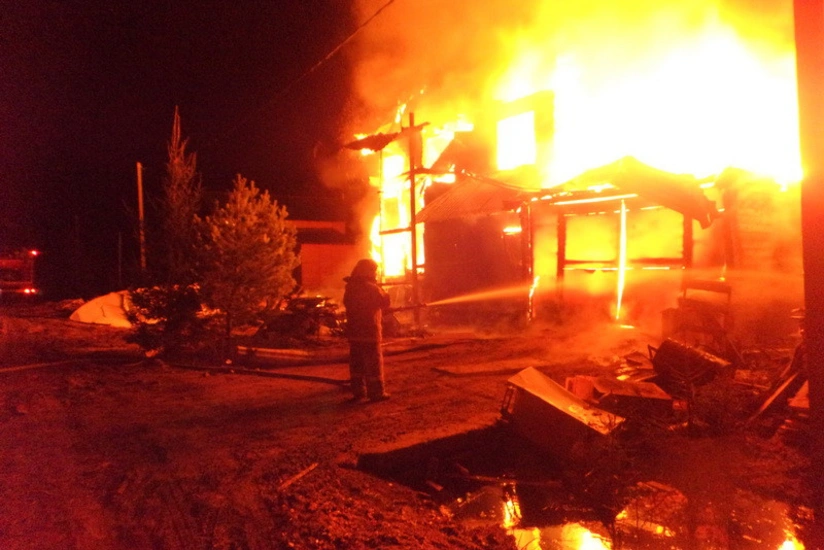 Şəmkirdə fermada yanğın olub, çoban yanaraq ölüb