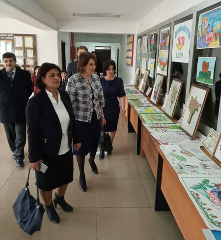 Təhsil nazirinin müavini cənub bölgəsində səfərdədir