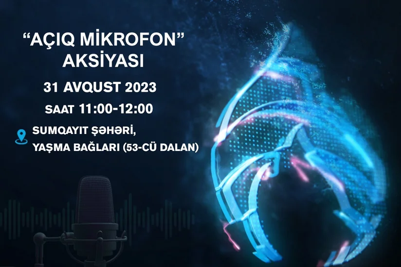 Azəriqaz bu dəfə Açıq mikrofonunu Yaşma bağlarında quracaq
