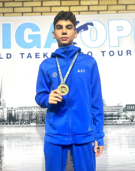 Azərbaycan taekvondoçuları Latviyada G-1 kateqoriyalı yarışda 13 medal qazanıb