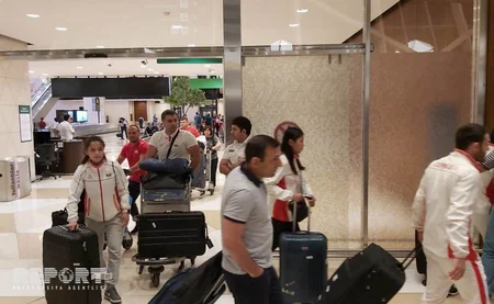 Azərbaycan cüdoçuları Minskdən Vətənə qayıdıblar