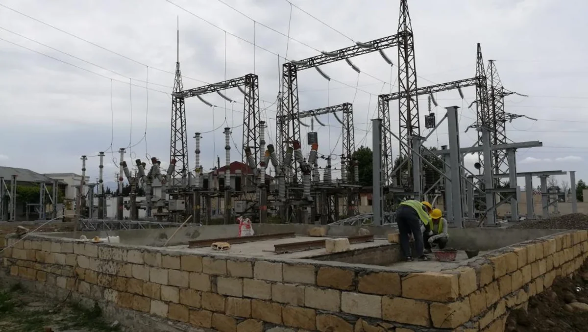 Lənkəranda tikilən yeni elektrik yarımstansiyası 3 aydan sonra istifadəyə veriləcək
