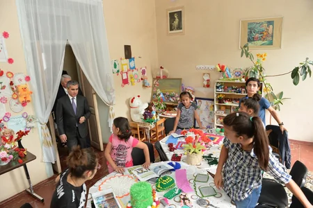 Heydər Əliyev Fondunun dəstəyi ilə Şəki qarışıq tipli uşaq evi üçün yeni bina inşa olunacaq