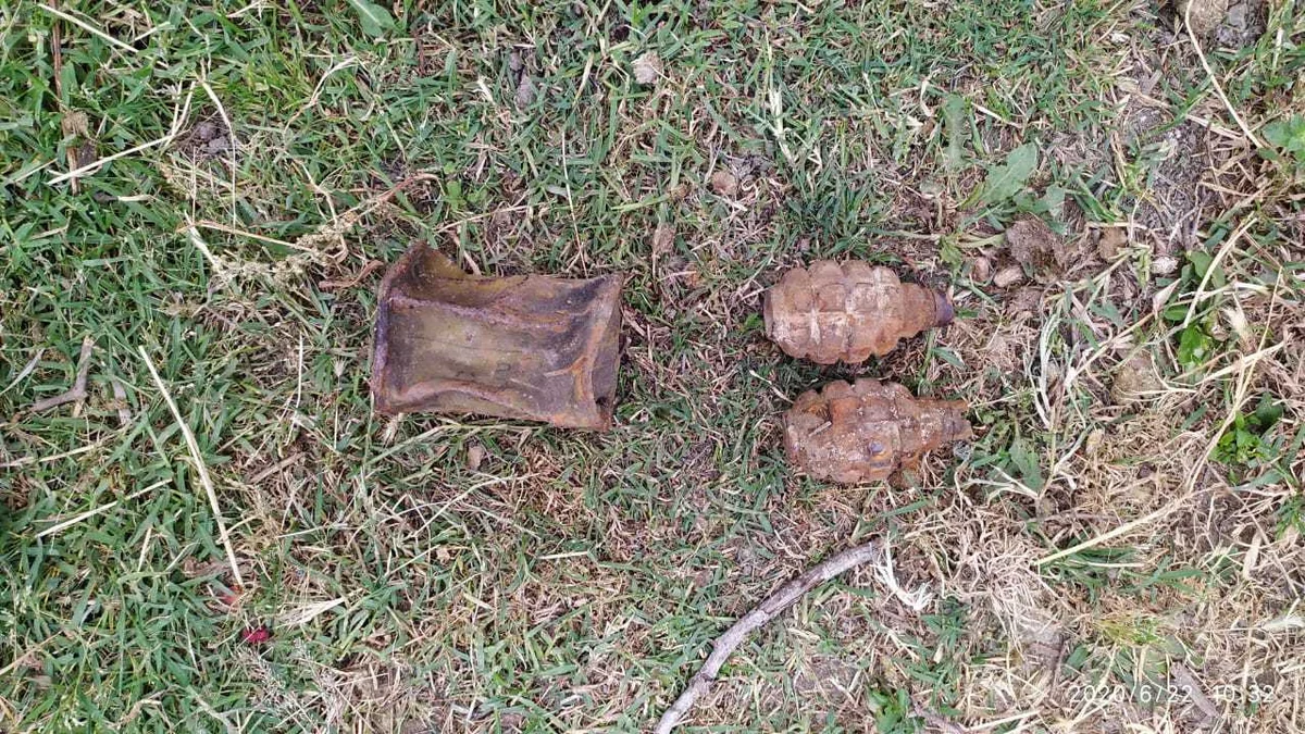 Xızıda əl qumbaraları və partladıcılar aşkarlandı