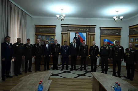 Turkish delegation visits Azerbaijan Naval Forces