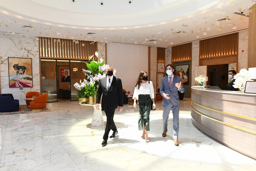 İlham Əliyev Bakıda “Intercontinental” hotelinin açılışında iştirak edib - YENİLƏNİB