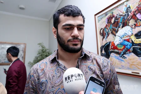 İslamiadanın VII yarış günündə medal qazanan idmançılarla görüş keçirilib