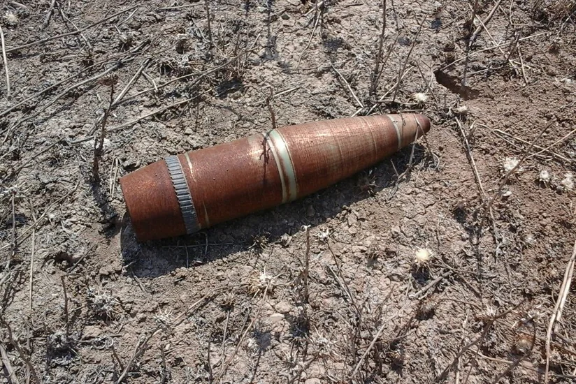 Tərtərdə partlamamış hərbi sursat aşkar edilib