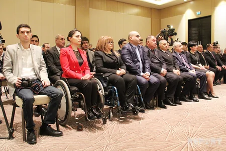 Bakıda Milli Paralimpiya Komitəsinin 20 illik yubileyi ilə əlaqədar tədbir keçirilib