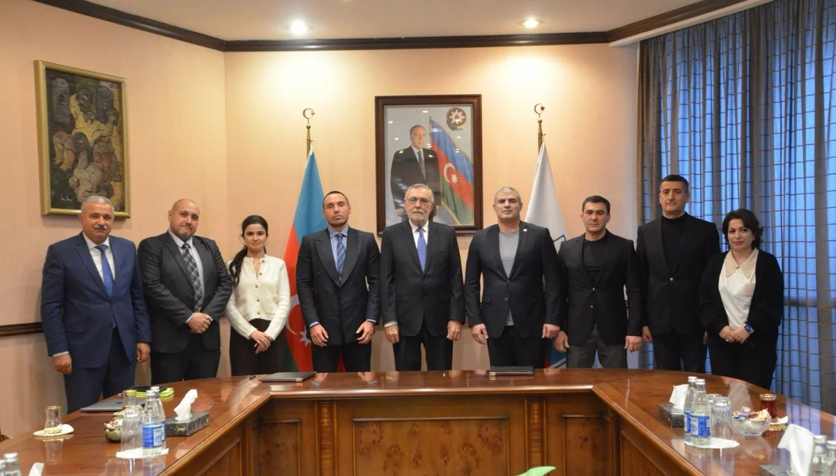 Milli Olimpiya Komitəsində tərəfdaşlıq müqaviləsi imzalanıb