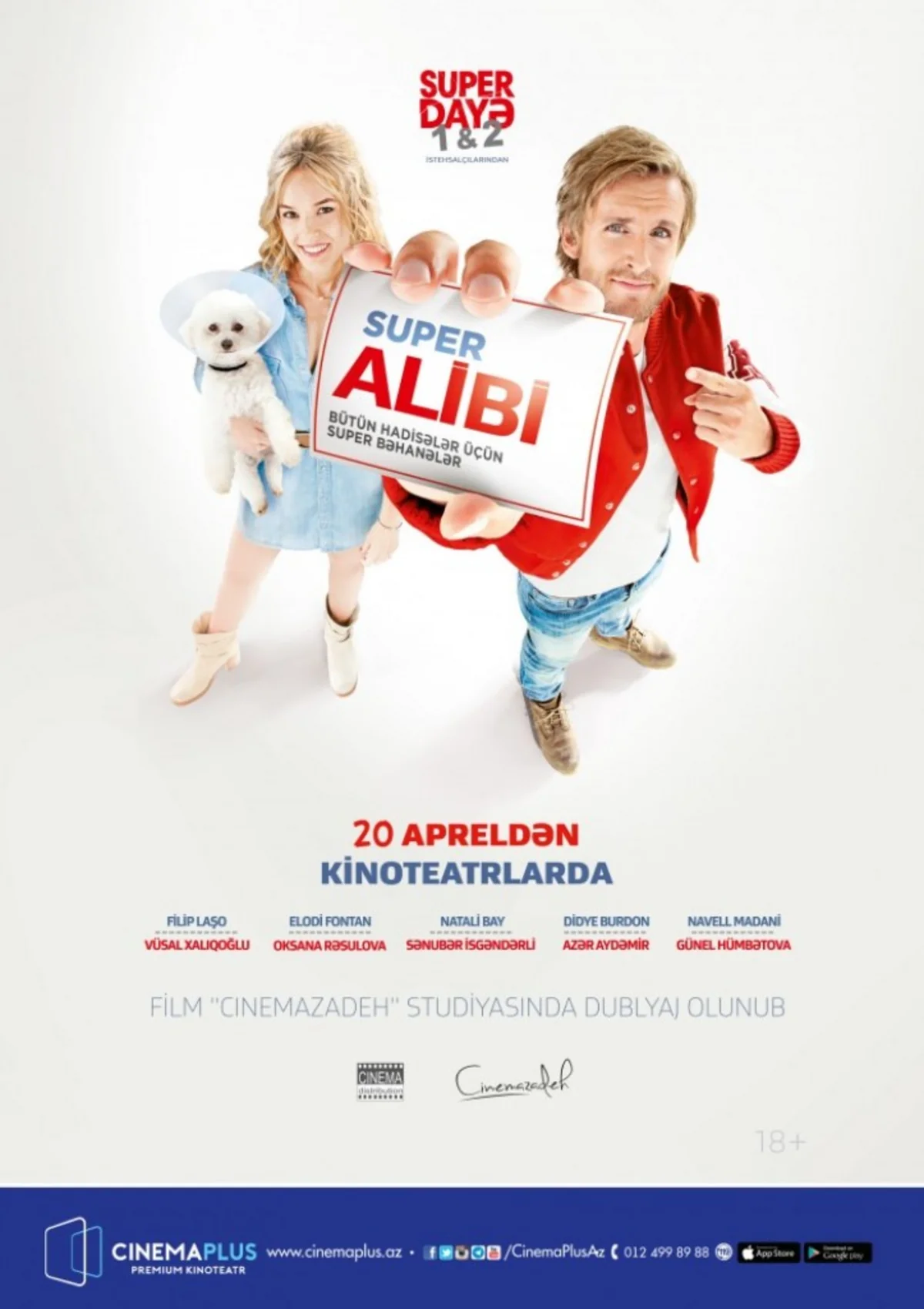 Comedy Alibi.com dubbed into Azerbaijani in CinemaPlus - VIDEO