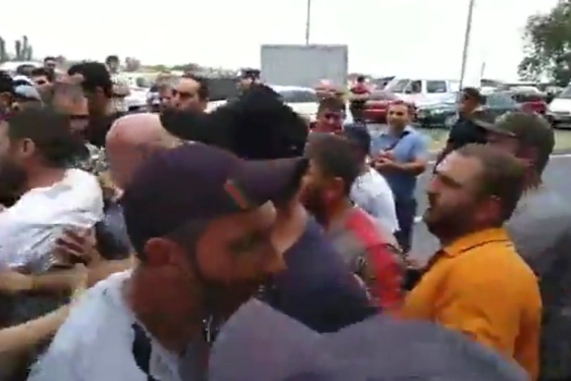 Ermənistanda kəndlilər su tələbi ilə etiraz aksiyası keçiriblər