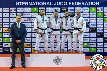 Azərbaycanın veteran cüdoçuları dünya çempionatının 2-ci günündə 7 medal qazanıb