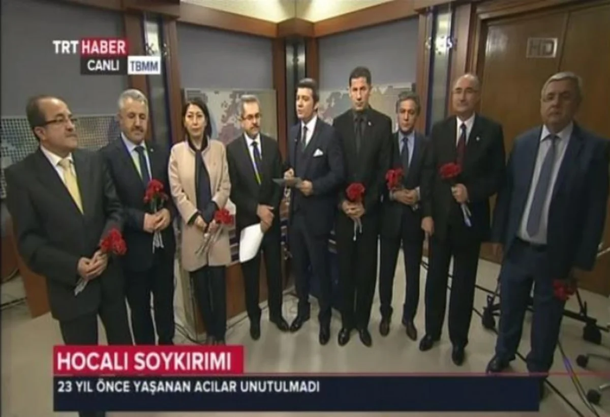 Türkiyə-Azərbaycan parlamentlərarası dostluq qrupu canlı yayımda Xocalı soyqırımına etiraz edib