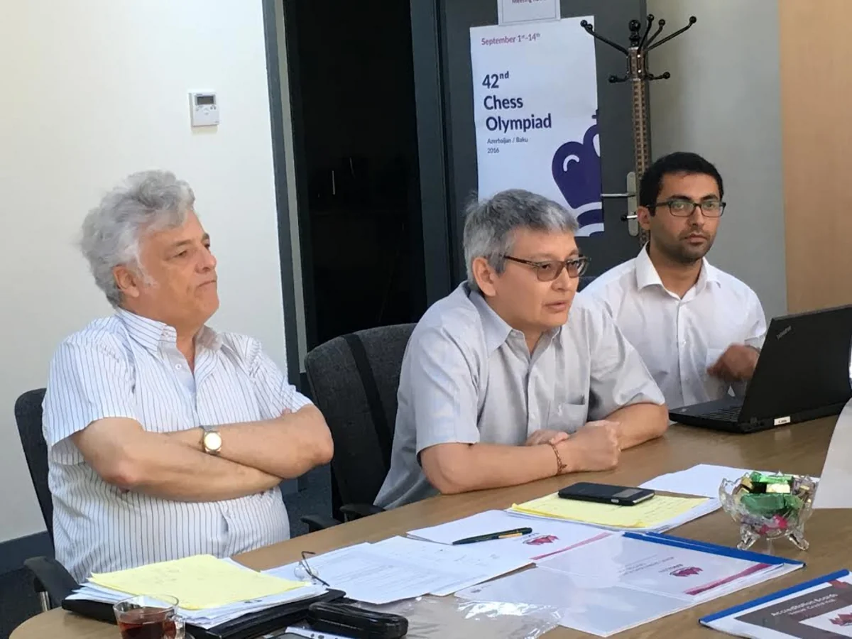 FIDE officials visited Baku amid Baku Chess Olympiad