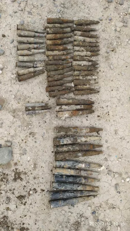 İyulda 168 partlamamış hərbi sursat zərərsizləşdirilib