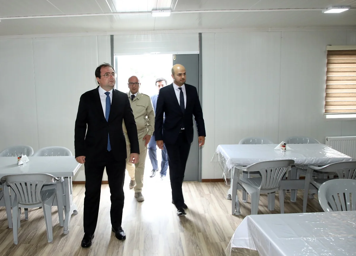 Zəngilanda minaaxtaranlar üçün yeni mobil düşərgə salınıb