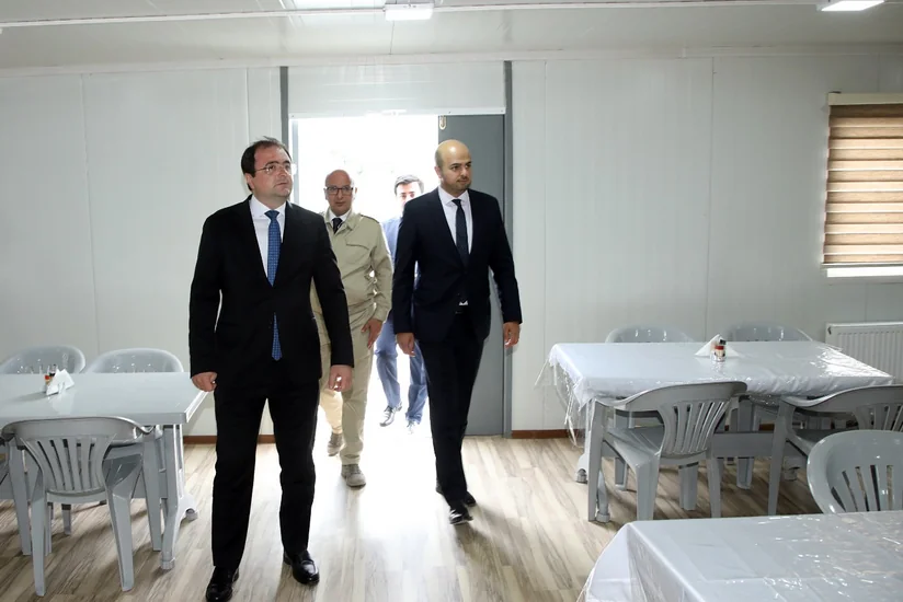 Zəngilanda minaaxtaranlar üçün yeni mobil düşərgə salınıb