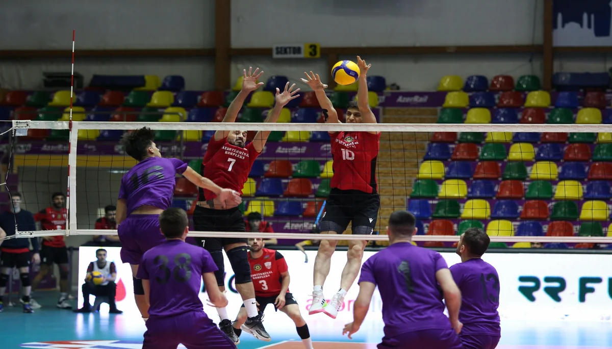 Voleybol üzrə Azərbaycan Kubokunda qrup mərhələsinin son oyunları keçirilib
