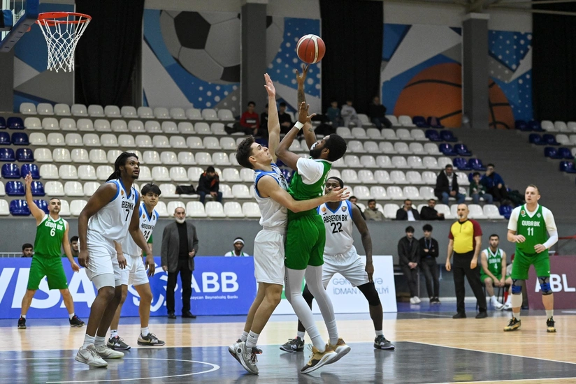 Basketbol üzrə Azərbaycan Kubokunun 1/8 finalının daha bir oyunu keçirilib