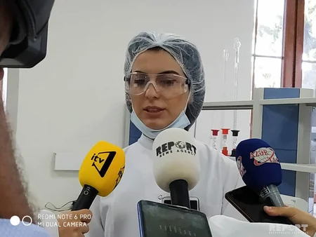 Qida Təhlükəsizliyi İnstitutunun Kompleks Tədqiqatlar Laboratoriyasına infotur təşkil olunub - FOTO