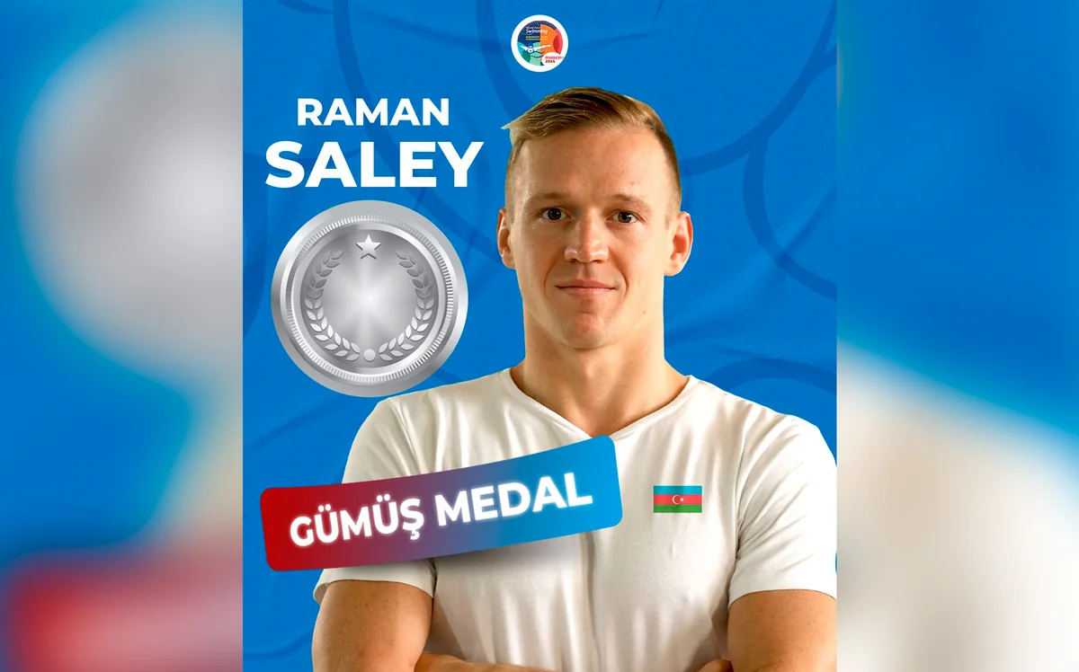 Avropa çempionatı: Azərbaycan paraüzgüçüsü gümüş medal qazanıb
