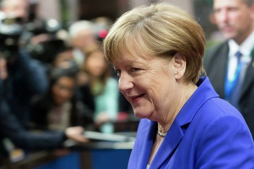 Gold coins with Merkel's portrait on sale in Germany