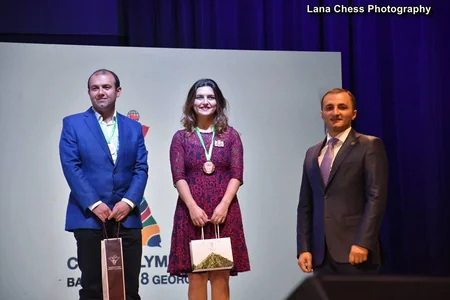 Azərbaycan yığmasının üzvləri Ümumdünya Şahmat Olimpiadasının medalına layiq görülüblər