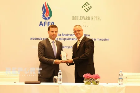 ​AFFA yeni sponsorluq müqaviləsi imzalayıb - FOTO