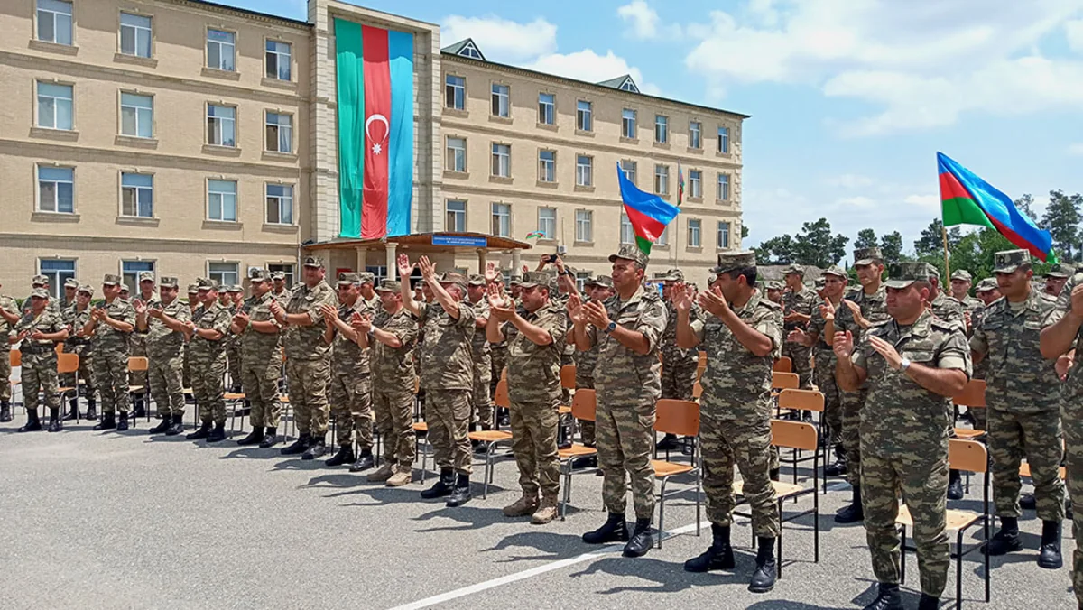 Raket və Artilleriya Qoşunlarının hərbi hissəsində tədbir keçirilib