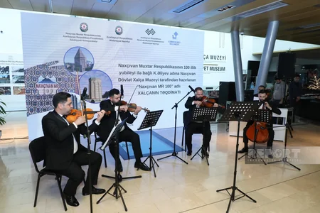 Bakıda Naxçıvan-100” xalçasının təqdimat mərasimi keçirilib