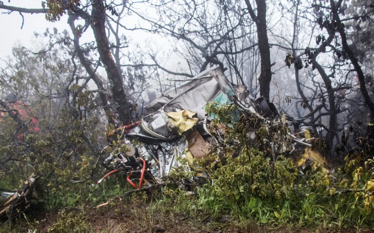 Hull of crashed presidential helicopter has no bullet traces — Iranian General Staff